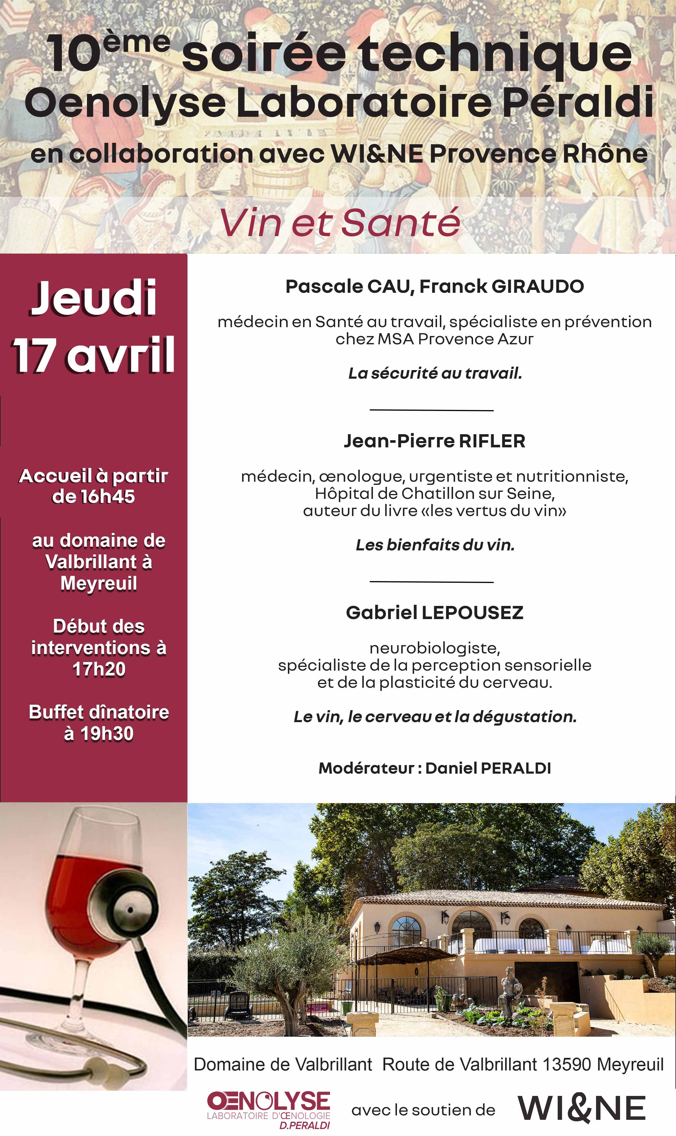 10ème SOIREE TECHNIQUE DU LABORATOIRE